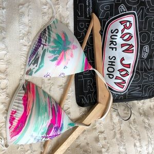 Ron Jon Bikini Top size MED Push-Up